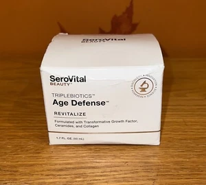 SeroVital SAN Beauty Triplebiotika Altersabwehr revitalisieren Feuchtigkeitscreme 1,7 fl. Oz. - Bild 1 von 2