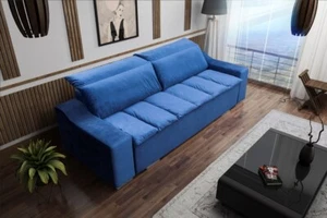 Couch Schlafsofa Sofa Couchen Polster Multifunktion Bett Kasten Funktion Sofas - Bild 1 von 12