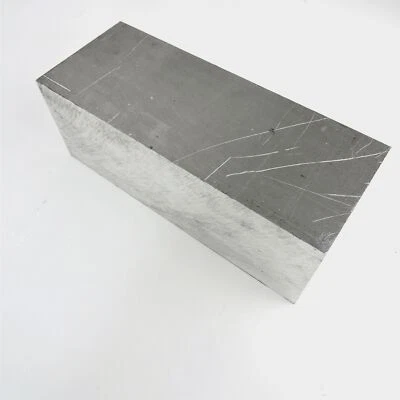 4" thick  Aluminum 6061 PLATE  4.875" x 12.5" Long  sku 186162* - Image 1 of 4