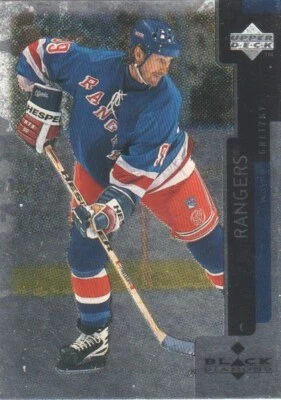 WAYNE GRETZKY : 1997-97 UD BLACK DIAMOND HOCKEY CARD # 144 - Image 1 of 2
