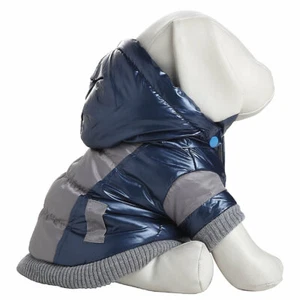 Dog Coat/Jacket/Parka 3M Thinsulate Metallic Series 8" XS blue - Free Shipping - Picture 1 of 10