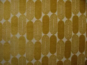 Capri Honey Chenille Fabric Ideal For Curtain Upholstery Cushion Roman Blind - Picture 1 of 11
