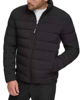 Chaqueta acolchada CALVIN KLEIN para hombre talla M infinita elástica resistente al agua ébano Foto 1 de 3