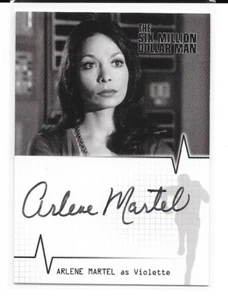 2004 Rittenhouse Six Million Dollar Man Arlene Martel Violette SIGNED AUTO SP A7 - Picture 1 of 1