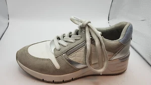Damen Sneaker Tamaris grau 36 Second Hand AW6A-1-1 - Bild 1 von 5