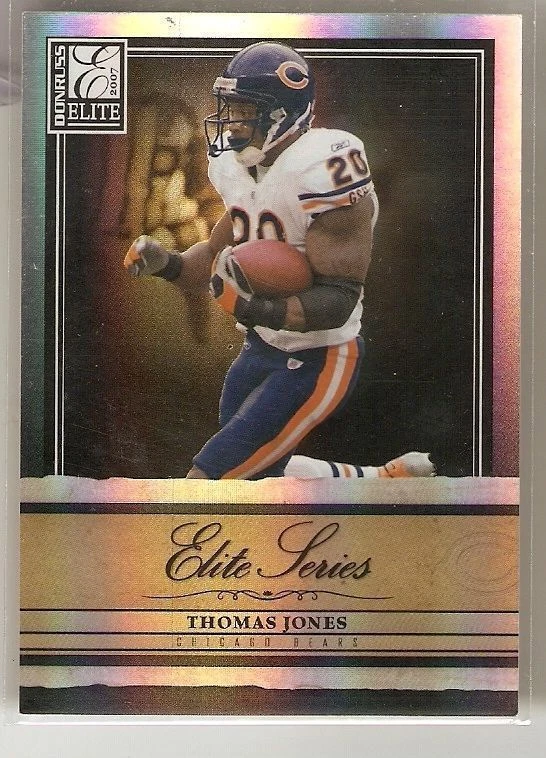 2007 DONRUSS ELITE SERIES THOMAS JONES SERIAL #/400 CHICAGO BEARS -  FREE SHIP - Image 1 of 1
