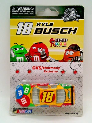 RARE! ACTION Racing Collectable SILVER SERIES CVS/Pharm. Exclusive 18 KYLE BUSCH - Image 1 of 4