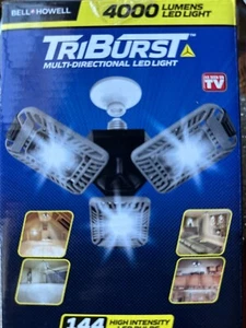 Bell + Howell TriBurst 4000 Lumens Multi-Directional LED 3 Panel Ceiling Light - Picture 1 of 3