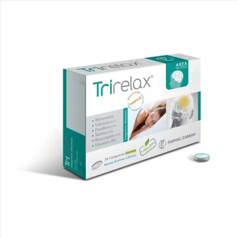 Farmac-zabban Trirelax Integratore Alimentare, 24 Compresse