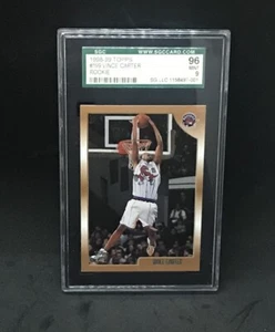 1998-99 Topps Vince Carter Rookie #199 (SGC 96 MT 9) - Bild 1 von 2