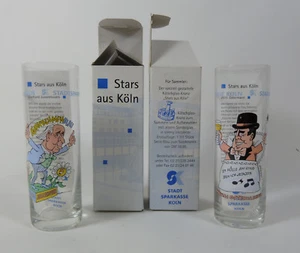 2 Kölschgläser Edition 'Stars aus Köln', Ostermann + Jussenhoven - Bild 1 von 1