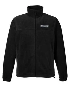 Columbia Men's Granite Steens Mountain Black Fleece Jacket Size Small - Picture 1 of 2