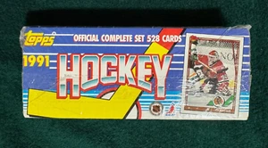 1991 ~ Topps NHL Hockey ~ Complete Set 528 Cards Factory Sealed ~ NEW - Picture 1 of 3