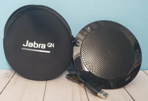 Jabra 7410-209 Model Speak 410 USB Speakerphone Plug Play Solution w/ Case Works - Afbeelding 1 van 8