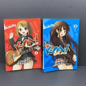 K-ON! Volume 1 And 2 by Kakifly (Paperback, 2010) Books Manga Comic - Imagen 1 de 3