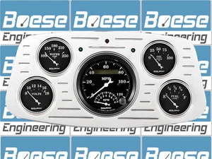 1933-1934 Ford Car Billet Aluminum Dash Gauge Panel Instrument Cluster 33 34 - Picture 1 of 4