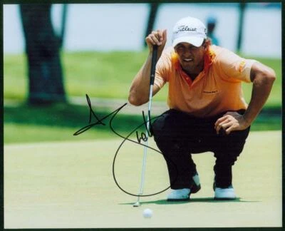 92, Original 8x10 Autograph of PGA Golfer Adam Scott, B, Has won 31 Tour Events - Image 1 of 3