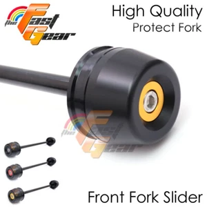Fit Ducati Multistrada 950 S 17-20 Black CNC Fork Sliders Protector - Imagen 1 de 9