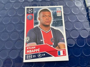 TOPPS CHAMPIONS LEAGUE 2020/21 PARIS SAINT GERMAIN MBAPPE PSG 18 ** - Picture 1 of 2