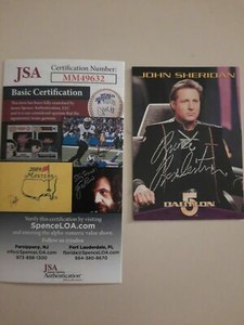 Signed Bruce Boxleitner "John Sheridan" JSA CERTIFIED Skybox Babylon 5 Card