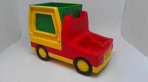 Lego Duplo Vintage Dump Truck Yellow Red Green Dumper - Picture 1 of 6