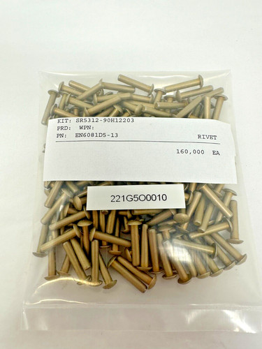 Lot of (160) Airbus Rivets, EN6081D5-13 FAST FREE SHIPPING! | eBay