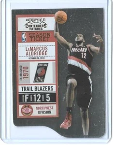 RARE 2010-11 PLAYOFF CONTENDERS LAMARCUS ALDRIDGE TICKET CARD #21 ~ 01/99 UNIQUE - Picture 1 of 2