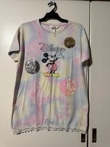Womens PETER ALEXANDER Mickey Mouse Night Dress - Size Medium (T34) - Picture 1 of 3