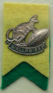Old pin Rugby Union Australia Wallabies - Picture 1 of 1
