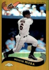 2002 Topps Chrome Gold Refractors - Pick Your Card