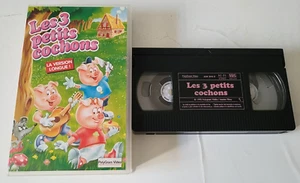 Les 3 Petits Cochons - VHS - VF - Version Longue - Imagen 1 de 4