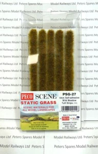 Peco Scene PSG-27 4mm Self Adhesive Wild Meadow Tuft Strips pk10 OO Gauge - Picture 1 of 1