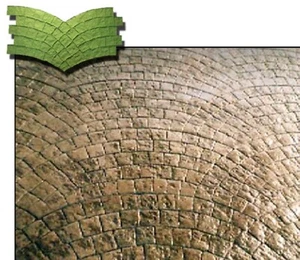 Estampillas de cemento de concreto plantillas de impresión suelo moldes de sello hormigón sellado - Imagen 1 de 2