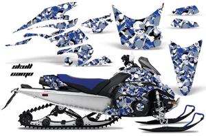 Snowmobile Graphic Decals Stickers For Yamaha FX Nytro 08-14 SKULLCAMO U - Picture 1 of 2