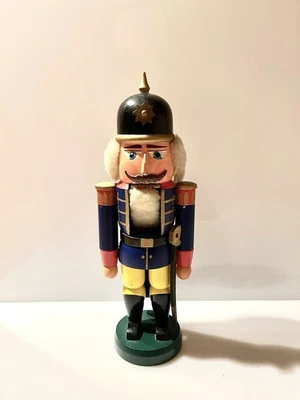 Nussknacker Polizist 34cm DDR Erzgebirge expertic - Bild 1 von 4