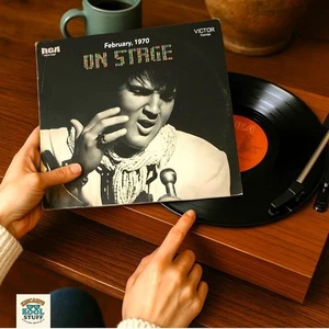 Elvis Presley Vintage 1970 Feb 1970 On Stage Vinyl LP Record Album RCA Records - Picture 1 of 12