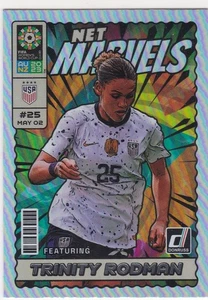 Trinity Rodman 2023 Donruss Women’s World Cup Net Marvels USA #25 - Picture 1 of 2