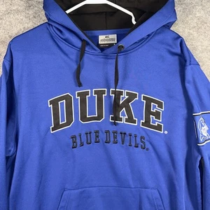 Sudadera con capucha azul vintage Duke University Blue Devils NCAA - grande - Imagen 1 de 5