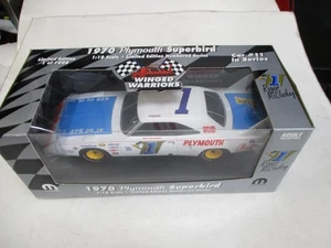 #11 escala 1/18 Winged Warrior 1970 PLYMOUTH SUPERBIRD #1 RARO L/E 1 DE 1008 NUEVO EN CAJA - Imagen 1 de 14