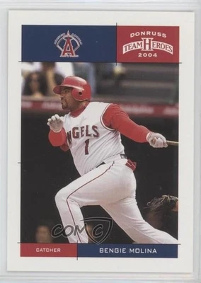 2004 Donruss Team Heroes Bengie Molina #5 - Image 1 of 2
