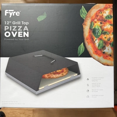 12-дюймовая печь для пиццы Grill Top НИКОГДА НЕ ИСПОЛЬЗОВАЛАСЬ, открытая коробка, в новом состоянии - Изображение 1 из 4