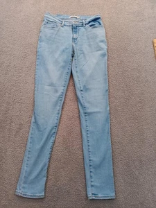 Levi’s 711 Skinny Jeans Damen Gr. 29 helle Waschung Stretch Denim Mid Rise - Bild 1 von 10