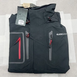 Bass Pro Shops Guidewear Xtreme Parka Impermeabile Nero Taglia XLT (G3-A1) - Foto 1 di 6
