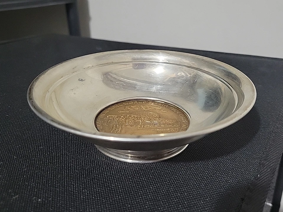 Raro CARTIER "Feria Mundial de Nueva York 1963 Club IBM máquina de escribir eléctrica" esterlina Foto 1 de 4