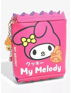 Neu mit Etikett Sanrio My Melody & Kuromi Chip Bag Figural Crossbody Bag - BoxLunch Exclusiv - Bild 1 von 7