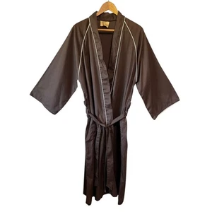 Vintage 60s Robe Brown Lightweight Permanent Press Golden Fruit by FOTL Mens - Picture 1 of 5