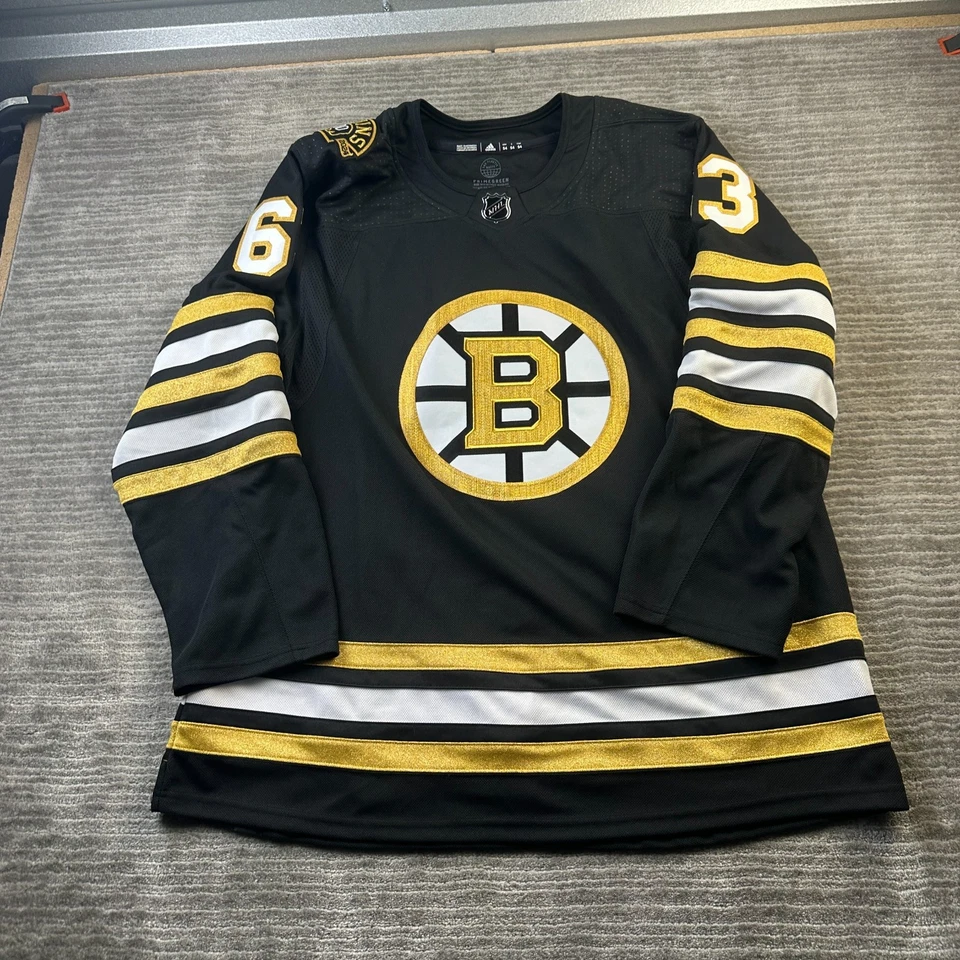 Camiseta Adidas Brad Marchand Boston Bruins para hombre 54 XL negra NHL hockey Foto 1 de 4