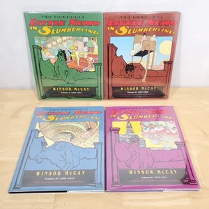 The Complete Little Nemo in Slumberland Vol 1-4 I II III IV 1905-1907 1907-1908 - Foto 1 di 23
