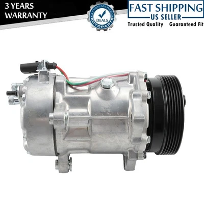 For Audi TT Quattro 1.8L4  Volkswagen NEW 1J0820803A Air Conditioning Compressor - Image 1 of 4