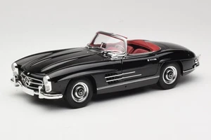 180039036 Mercedes 300 SL Roadster R198 Black Minichamps 1/18 - Imagen 1 de 8